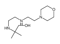 2-methyl-2-[2-(2-morpholin-4-ylethylamino)ethylamino]propan-1-ol结构式