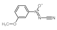 cyanoimino-(3-methoxyphenyl)-oxido-azanium structure