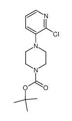 3-(4-BOC-piperazino)-2-chloropyridine structure