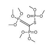 [(Trimethoxyphosphoranylidene)[(dimethoxyphosphinyl)thio]methyl]phosphonic acid dimethyl ester picture