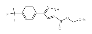 3-(4-(三氟甲基)苯基)-1H-吡唑-5-甲酸乙酯图片