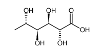 6-Deoxy-L-mannonic acid结构式
