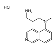 N'-isoquinolin-5-yl-N'-methylpropane-1,3-diamine,hydrochloride结构式