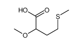 2-methoxy-4-methylsulfanylbutanoic acid Structure