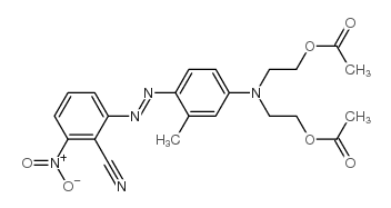 2-[[4-[(2-cyano-3-nitrophenyl)azo]-m-tolyl](2-acetoxyethyl)amino]ethyl acetate picture