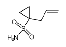 Cyclopropanesulfonamide, 1-(2-propenyl)- (9CI) Structure