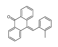 10-[(2-methylphenyl)methylidene]anthracen-9-one结构式