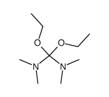 N,N,N',N'-Tetramethylharnstoff-diethylacetal结构式