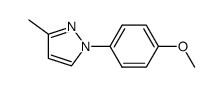 1-(4-Methoxyphenyl)-3-methyl-1H-pyrazole structure