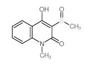 4-Hydroxy-1-methyl-3-(methylsulfinyl)-2(1H)-quinolinone picture