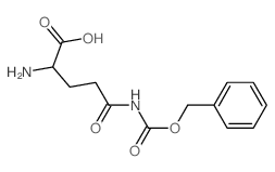 L-Glutamine,N-[(phenylmethoxy)carbonyl]- Structure