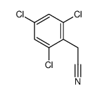 2-(2,4,6-trichlorophenyl)acetonitrile Structure