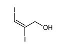 (E)-α,β-diiodoallyl alcohol结构式