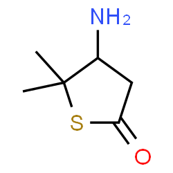 2(3H)-Thiophenone,4-aminodihydro-5,5-dimethyl-(9CI) Structure