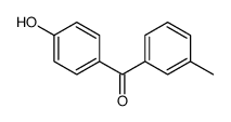 (4-HYDROXYPHENYL)(M-TOLYL)METHANONE structure