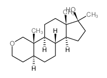 1,9a,11a-trimethyl-3,3a,3b,4,5,5a,6,7,9,9b,10,11-dodecahydro-2H-indeno[4,5-h]isochromen-1-ol结构式