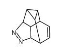 2,3-diazapentacyclo(6.4.0.04,12.05,7.06,11)dodec-9-ene结构式