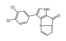 3-(3,4-dichlorophenyl)-1H-pyrrolo[2,3-b]pyrrolizin-8-one Structure