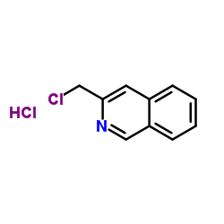 3-(Chloromethyl)isoquinoline hydrochloride Structure