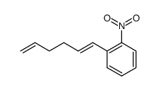 1-(2-nitrophenyl)-1,5-hexadiene Structure