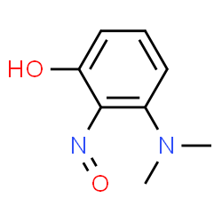 Phenol, 3-(dimethylamino)-2-nitroso- (9CI) structure