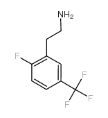 2-Fluoro-5-trifluoromethylphenylethylamine结构式