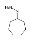 1-cycloheptylidenehydrazine Structure