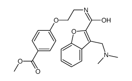 Methyl 4-(2-(3-((dimethylamino)Methyl) benzofuran-2-carboxamido)ethoxy)benzoate picture