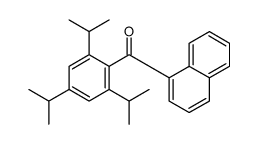 naphthalen-1-yl-[2,4,6-tri(propan-2-yl)phenyl]methanone结构式