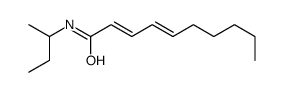 N-butan-2-yldeca-2,4-dienamide Structure