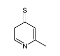 4(3H)-Pyridinethione,6-methyl-(9CI) structure