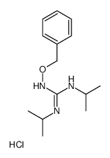 1-phenylmethoxy-2,3-di(propan-2-yl)guanidine,hydrochloride结构式