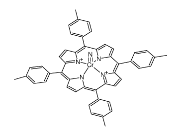 nitrido{5,10,15,20-tetrakis(4-methylphenyl)porphinato}chromium(V) Structure