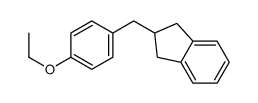 2-[(4-ethoxyphenyl)methyl]-2,3-dihydro-1H-indene Structure
