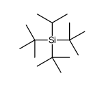 tritert-butyl(propan-2-yl)silane结构式