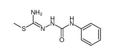 S-methyl-1-phenylcarbamoyl-iso thiosemicarbazide Structure