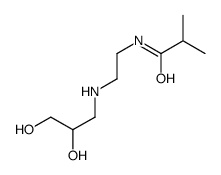 N-[2-(2,3-dihydroxypropylamino)ethyl]-2-methylpropanamide Structure