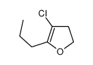 4-chloro-5-propyl-2,3-dihydrofuran Structure