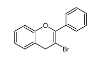3-bromo-2-phenyl-4H-chromene Structure