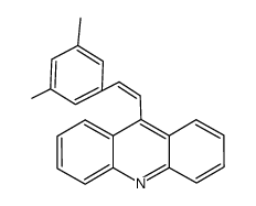 (Z)-9-(3,5-dimethylstyryl)acridine Structure