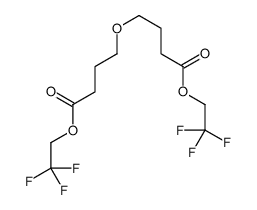 2,2,2-trifluoroethyl 4-[4-oxo-4-(2,2,2-trifluoroethoxy)butoxy]butanoate Structure