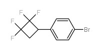 4-(2,2,3,3-四氟环丁基)-溴苯结构式