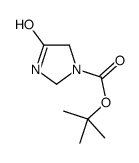 4-氧代咪唑烷-1-羧酸叔丁酯结构式