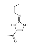 1-[2-(propylamino)-1H-imidazol-5-yl]ethanone结构式