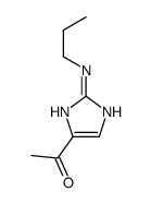 1-[2-(propylamino)-1H-imidazol-5-yl]ethanone Structure