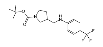 1-BOC-3-([(4-TRIFLUOROMETHYL-PHENYL)-AMINO]-METHYL)-PYRROLIDINE picture