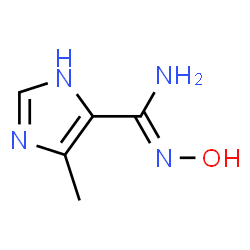 1H-Imidazole-5-carboximidamide,N-hydroxy-4-methyl-结构式