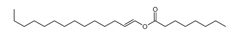 tetradec-1-enyl octanoate Structure