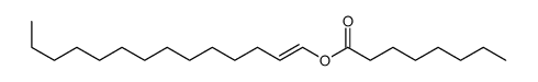 tetradec-1-enyl octanoate结构式