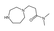 3-(1,4-diazepan-1-yl)-N,N-dimethylpropanamide Structure